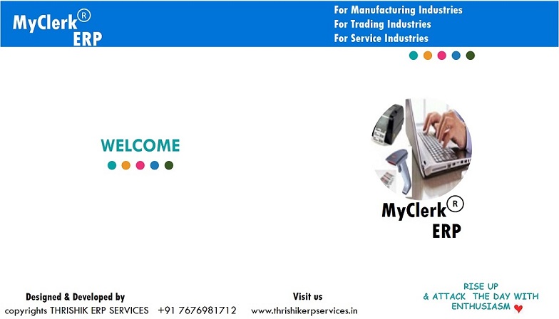 MyClerk ERP Banner